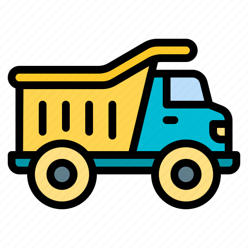 Truck, play, toy, kid, child, baby, dump icon - Download on Iconfinder