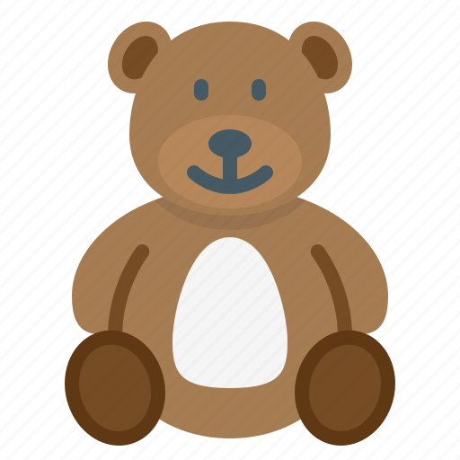 Bear, doll, toy, play, kid, child, teddy icon - Download on Iconfinder