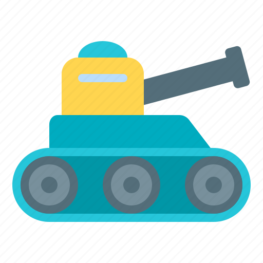 Tank, toy, play, child, kid, military, war icon - Download on Iconfinder