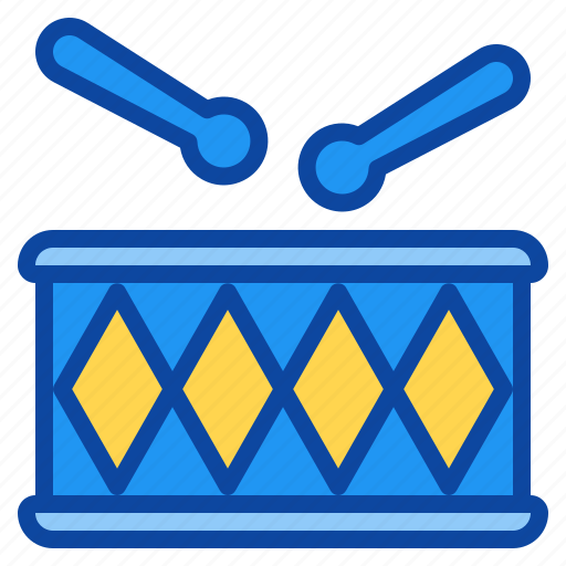Drum, toy, kid, play, child, music, baby icon - Download on Iconfinder