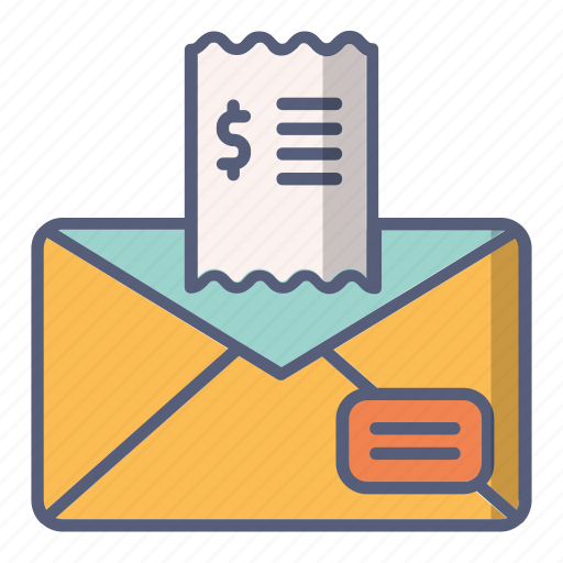 Bill, letter, mail, messege, tip icon - Download on Iconfinder