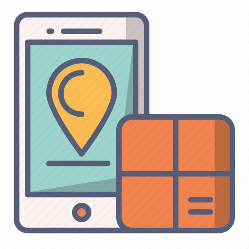Location, online, package, place, track icon - Download on Iconfinder