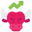 bull, market, trade, financial, investment, stock 
