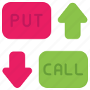 options, trading, call, put, trade, financial, investment, stock