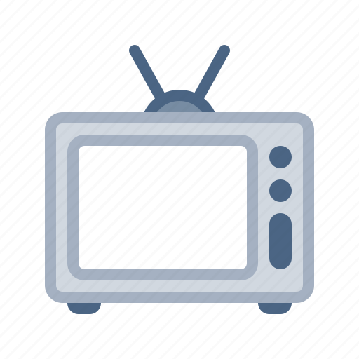 Electronic, old tv, plasma, retro, television, tube tv, tv icon - Download on Iconfinder