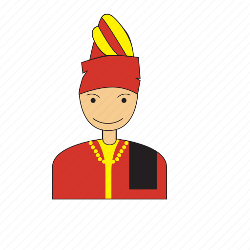 Boy, clothe, culture, indonesia, men, nusantara, traditional icon - Download on Iconfinder