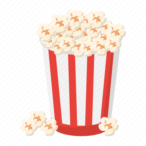 Popcorn, popping corn, sweet, corn, fast food, meal icon - Download on Iconfinder