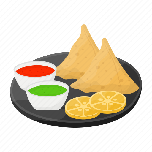 Samosa, chicken samosa, snacks, indian cuisine, dish, cooking icon - Download on Iconfinder