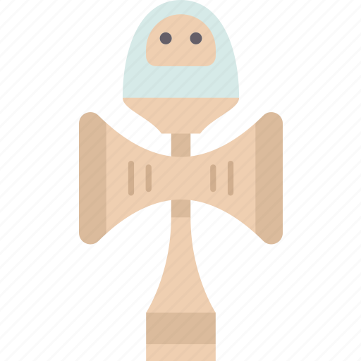 Kendama, ball, traditional, japanese, childhood icon - Download on Iconfinder