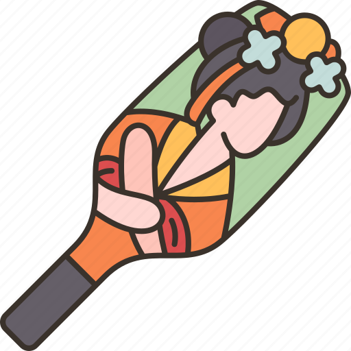 Hanetsuki, racket, games, hagoita, paddle icon - Download on Iconfinder