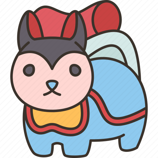 Inu, hariko, lucky, dog, doll icon - Download on Iconfinder