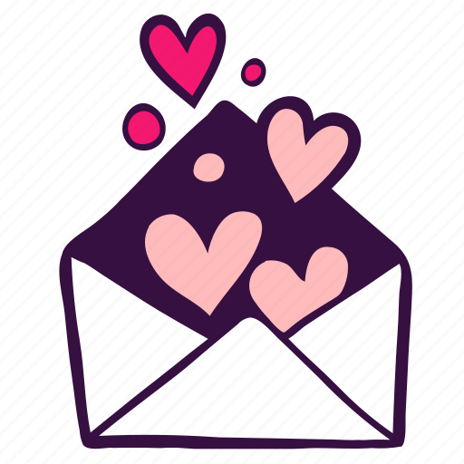 Envelope, heart, invitation, like, mail, message, valentine icon - Download on Iconfinder