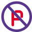 pictogram, traffic, no parking, banned 