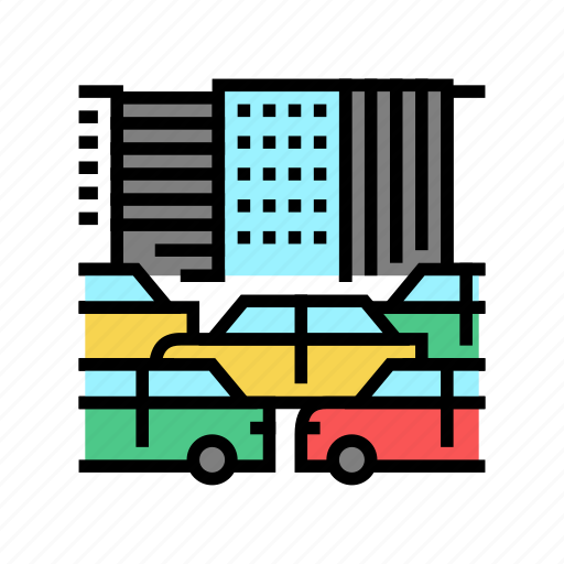City, traffic, jam, transport, broken, light icon - Download on Iconfinder