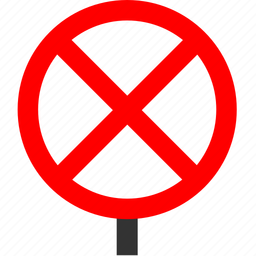 No, stopping, here, no stopping, prohibited, traffic sign icon - Download on Iconfinder