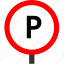 parking, parking sign, parking symbol, garage, traffic light signs, car, road 