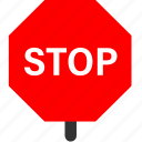 stop, forbidden, no, warning, danger, attention, prohibited
