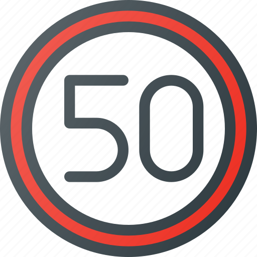 Atention, limit, road, sign, speed, traffic icon - Download on Iconfinder
