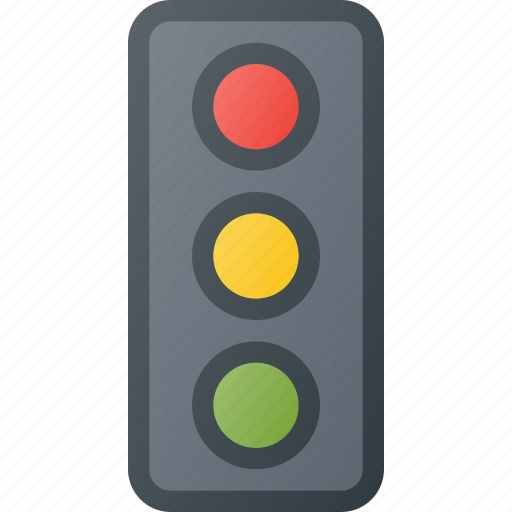 Atention, lights, road, sign, traffic icon - Download on Iconfinder