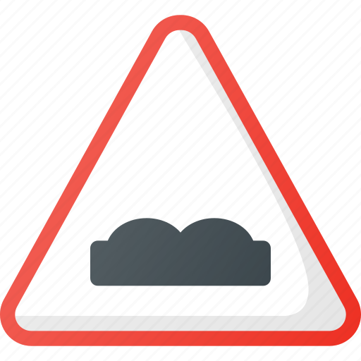Atention, road, sign, traffic, uneven icon - Download on Iconfinder