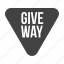 give, red, road, sign, signs, traffic, way 