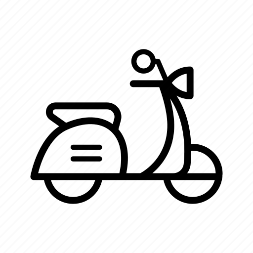 Traffic, transportation, scooter, motorbike, travel icon - Download on Iconfinder