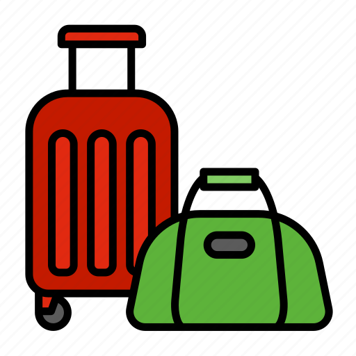 Luggage, baggage, travelling, suitcase, travel, bag, vacation icon - Download on Iconfinder