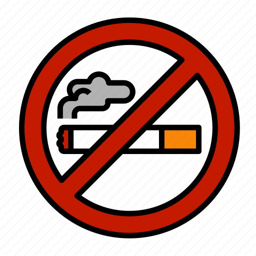 Smoke, no smoking, forbidden, cigarette, no smoke, prohibition, smoking icon - Download on Iconfinder
