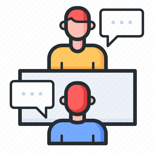 Discussion, conversation, interview, chat icon - Download on Iconfinder