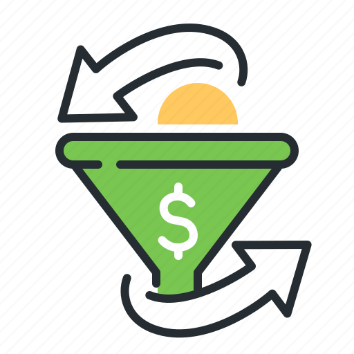 Business, finance, money, purchase funnel icon - Download on Iconfinder