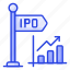 ipo, investment, trading, graph, diagram, infographic, business 