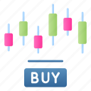 buy, stock, trading, investment, candlestick, chart, market