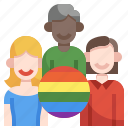 diversity, pride, parade, queer, lgbt, rainbow, flag