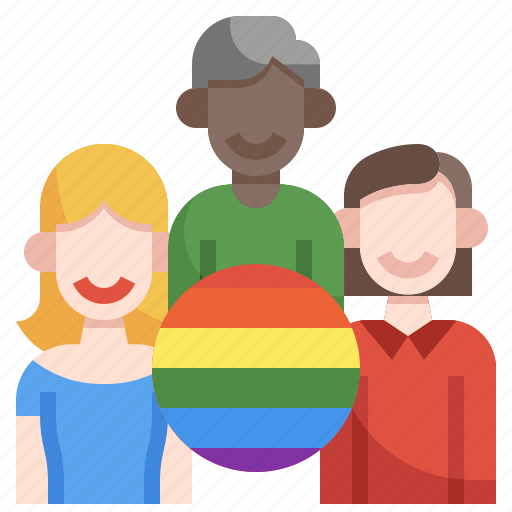Diversity, pride, parade, queer, lgbt, rainbow, flag icon - Download on Iconfinder