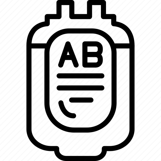Donor, blood, type, ab icon - Download on Iconfinder