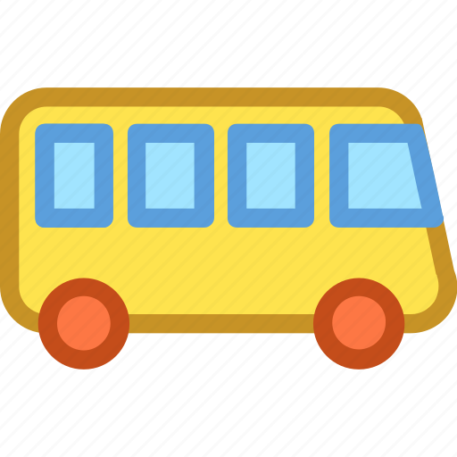Bus, public bus, public transport, tour bus, vehicle icon - Download on Iconfinder
