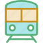 passenger train, railway transportation, retro train, train, voyage 