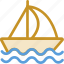 boat, sailboat, sailing vessel, ship, yacht 