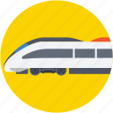 bullet train, locomotive, train, tram, tramway 