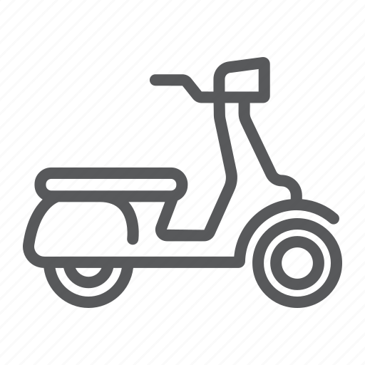 Motorbike, scooter, speed, transport, travel, vehicle icon - Download on Iconfinder