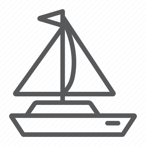 Boat, sea, ship, transport, vehicle, yacht icon - Download on Iconfinder