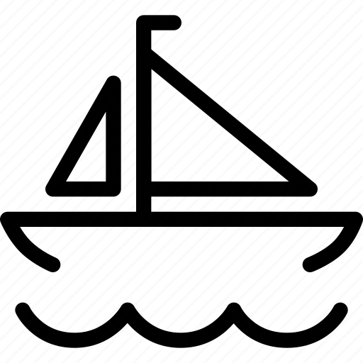 Boat, sailboat, transport icon - Download on Iconfinder
