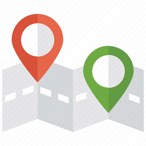 Location chart, location direction, location pointer, map pointer, place locator icon - Download on Iconfinder
