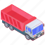 automobile, dump transport truck, dump truck, garbage truck, lorry, trash truck 