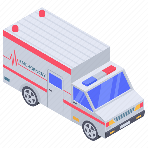 Ambulance, automobile, conveyance, hospital emergency service, transport, vehicle icon - Download on Iconfinder