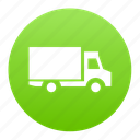 green, lorry, truck, van, delivery, logistics
