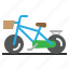 bicycle, bike, city, shopping, transport 