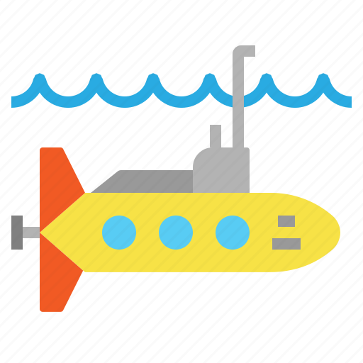 Navigation, ocean, sea, submarine, transport icon - Download on Iconfinder