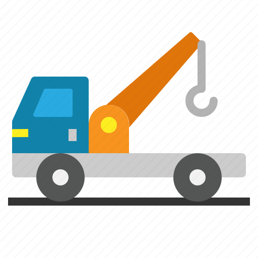 Crane, service, tow, truck, vehicle icon - Download on Iconfinder