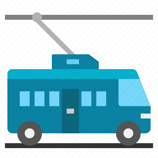 Bus, streetcar, tramcar, tramway, trolley icon - Download on Iconfinder